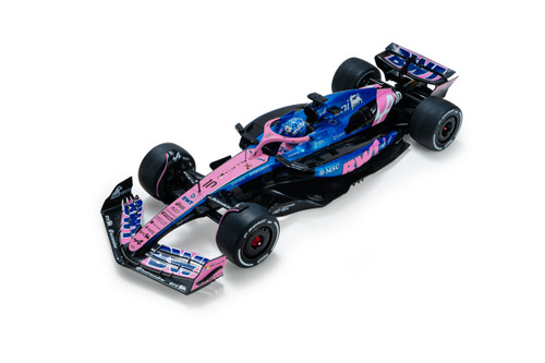 1/18 Solido 2025 Formula 1 Bahrain GP 7th Place Alpine A525 #10 Pierre Gasly Diecast Car Model