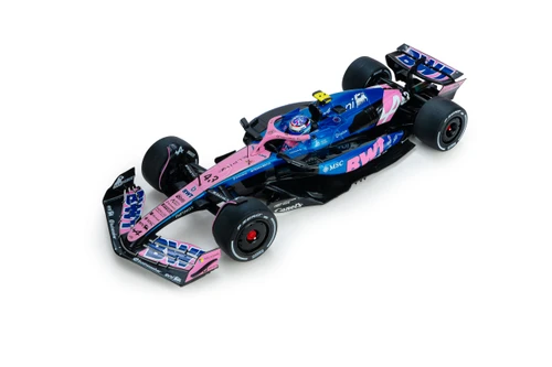1/18 Solido 2025 Formula 1 Canada GP 13th Place Alpine A525 #43 Franco Colapinto Diecast Car Model