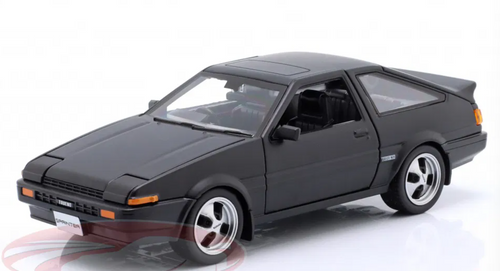 1/24 Maisto 1979 Toyota Sprinter Trueno AE86 (Matte Black) Diecast Car Model
