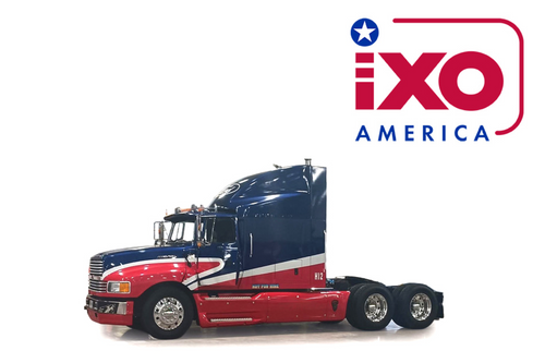 1/64 Ixo 1990 Ford Aeromax (Red & Blue) Diecast Car Model 1/64 Ixo 1990 Ford Aeromax (Red & Blue) Diecast Car Model