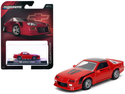 1/64 Majorette 1985 Chevrolet Camaro (Red) Diecast Car Model