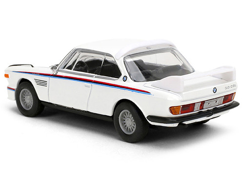 1/64 Majorette 1975 BMW 3.0 CSL (White) Diecast Car Model