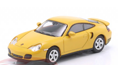 1/87 Minichamps 2000 Porsche 911 (996) Turbo (Yellow) Car Model 1/87 Minichamps 2000 Porsche 911 (996) Turbo (Yellow) Car Model