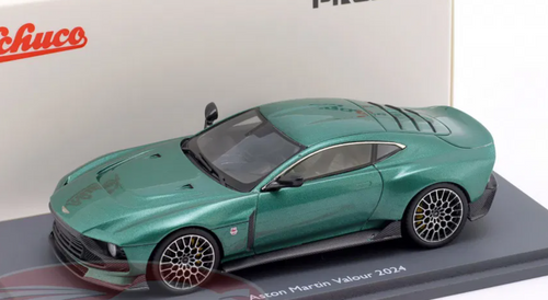 1/43 Schuco 2024 Aston Martin Valour (Green Metallic) Car Model 1/43 Schuco 2024 Aston Martin Valour (Green Metallic) Car Model