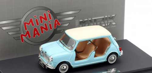 1/43 Matrix 1962 Mini Beach Car (Blue & White) Car Model 1/43 Matrix 1962 Mini Beach Car (Blue & White) Car Model