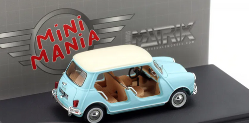 1/43 Matrix 1962 Mini Beach Car (Blue & White) Car Model 1/43 Matrix 1962 Mini Beach Car (Blue & White) Car Model