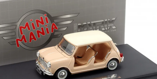 1/43 Matrix 1962 Mini Beach Car (Beige & White) Car Model 1/43 Matrix 1962 Mini Beach Car (Beige & White) Car Model