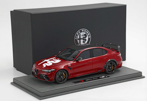 1/18 BBR Alfa Romeo Giulia GTA Special Version (Rosso Competizione Red) Car Model Limited 20 Pieces 1/18 BBR Alfa Romeo Giulia GTA Special Version (Rosso Competizione Red) Car Model Limited 20 Pieces