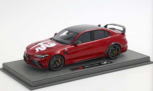 1/18 BBR Alfa Romeo Giulia GTA Special Version (Rosso Competizione Red) Car Model Limited 20 Pieces 1/18 BBR Alfa Romeo Giulia GTA Special Version (Rosso Competizione Red) Car Model Limited 20 Pieces
