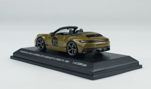 1/64 Minichamps 2025 Porsche 911 992.2 Carrera GTS Cabriolet 911 Spirit 70 (Green) Diecast Car Model 1/64 Minichamps 2025 Porsche 911 992.2 Carrera GTS Cabriolet 911 Spirit 70 (Green) Diecast Car Model