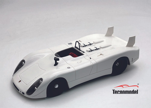 三 1/18 Tecnomodel Porsche 908-02 LH Flunder Press 1969 Limited