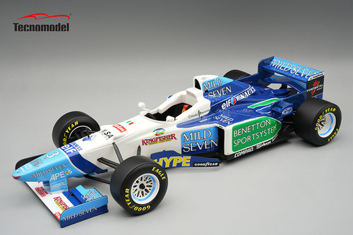 1/18 Tecnomodel Benetton B196 1996 Argentina GP Driver: Jean Alesi car #3 Limited Edition Car Model 1/18 Tecnomodel Benetton B196 1996 Argentina GP Driver: Jean Alesi car #3 Limited Edition Car Model
