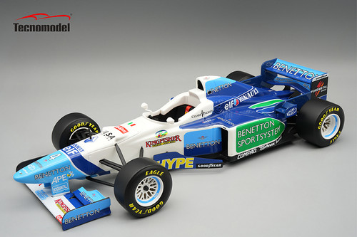 1/18 Tecnomodel Benetton B196 1996 Monaco GP Driver: Gherard Berger car #4 Limited Edition Car Model 1/18 Tecnomodel Benetton B196 1996 Monaco GP Driver: Gherard Berger car #4 Limited Edition Car Model