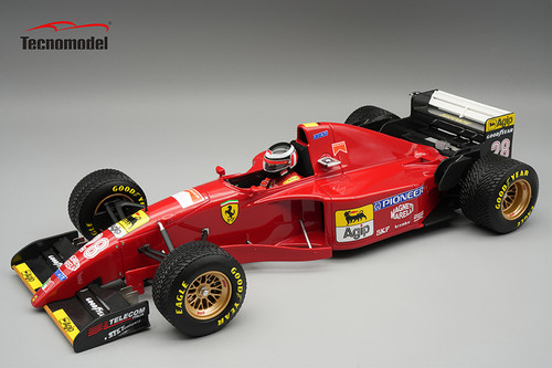 1/18 Tecnomodel Ferrari 412T2 1995 Japan GP Driver: Gerhard Berger Raining Tyres Limited Edition Car Model 1/18 Tecnomodel Ferrari 412T2 1995 Japan GP Driver: Gerhard Berger Raining Tyres Limited Edition Car Model