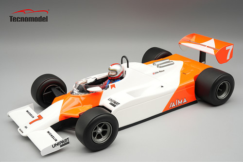 1/18 Tecnomodel Mclaren MP4/1B 1982 Monaco GP Driver: John Watson Limited Edition Car Model 1/18 Tecnomodel Mclaren MP4/1B 1982 Monaco GP Driver: John Watson Limited Edition Car Model