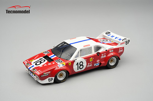 1/43 Tecnomodel Ferrari 308 GTB4 LM Le Mans 24h 1974 car #18 Driver: Gagliardi - Lafosse Limited Edition Car Model 1/43 Tecnomodel Ferrari 308 GTB4 LM Le Mans 24h 1974 car #18 Driver: Gagliardi - Lafosse Limited Edition Car Model