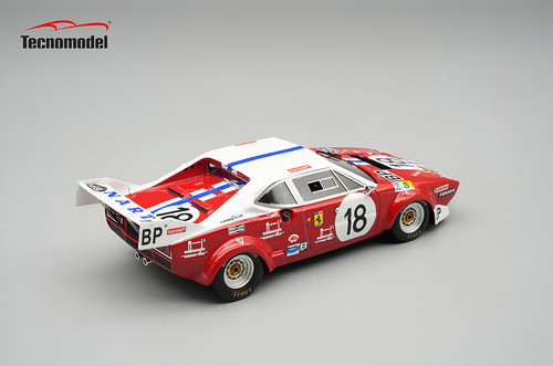 1/43 Tecnomodel Ferrari 308 GTB4 LM Le Mans 24h 1974 car #18 Driver: Gagliardi - Lafosse Limited Edition Car Model 1/43 Tecnomodel Ferrari 308 GTB4 LM Le Mans 24h 1974 car #18 Driver: Gagliardi - Lafosse Limited Edition Car Model