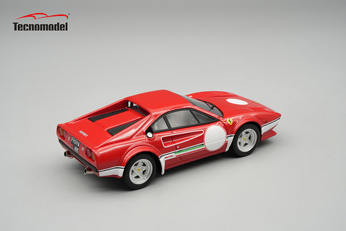 1/43 Tecnomodel Ferrari 308 GTB4 LM Test Fiorano 1976 Driver: Niki Lauda Limited Edition Car Model 1/43 Tecnomodel Ferrari 308 GTB4 LM Test Fiorano 1976 Driver: Niki Lauda Limited Edition Car Model