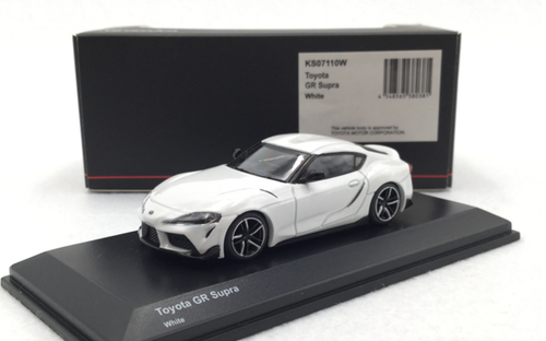 1/64 Kyosho Toyota GR Supra (White) Car Model
