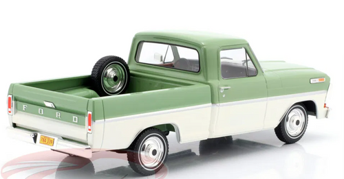 1/24 WhiteBox 1970 Ford F-100 Pick-Up (Green & White) Diecast Car Model 1/24 WhiteBox 1970 Ford F-100 Pick-Up (Green & White) Diecast Car Model