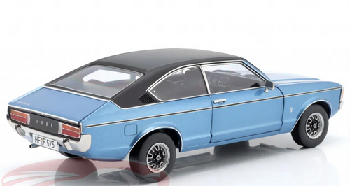 1/18 Touring 1975 Ford Granada L Coupe Series 2 (Blue Metallic) Diecast Car Model 1/18 Touring 1975 Ford Granada L Coupe Series 2 (Blue Metallic) Diecast Car Model
