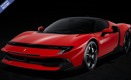 1/18 BBR Ferrari 849 Testarossa (Rosso Fiammante Red Press Version) Car Model 1/18 BBR Ferrari 849 Testarossa (Rosso Fiammante Red Press Version) Car Model