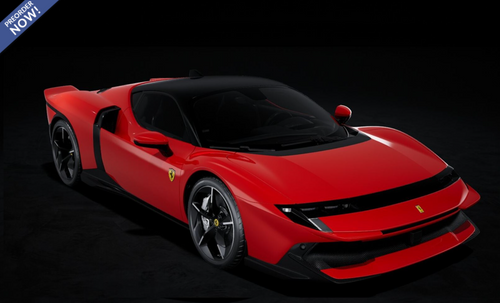 1/43 BBR Ferrari 849 Testarossa (Rosso Fiammante Red Press Version) Car Model 1/43 BBR Ferrari 849 Testarossa (Rosso Fiammante Red Press Version) Car Model