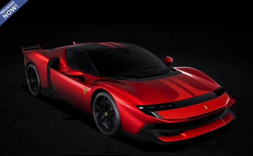 1/43 BBR errari 849 Testarossa Assetto Fiorano (Rosso Magma & Red Stripe) Car Model 1/43 BBR errari 849 Testarossa Assetto Fiorano (Rosso Magma & Red Stripe) Car Model