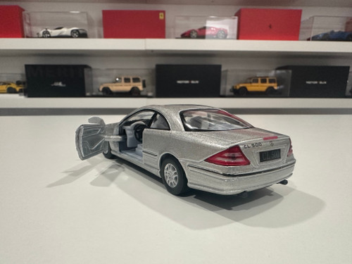 1/36 Kinsmart Mercedes-Benz CL500 (Silver) Diecast Car Model (new no retail box) 1/36 Kinsmart Mercedes-Benz CL500 (Silver) Diecast Car Model (new no retail box)