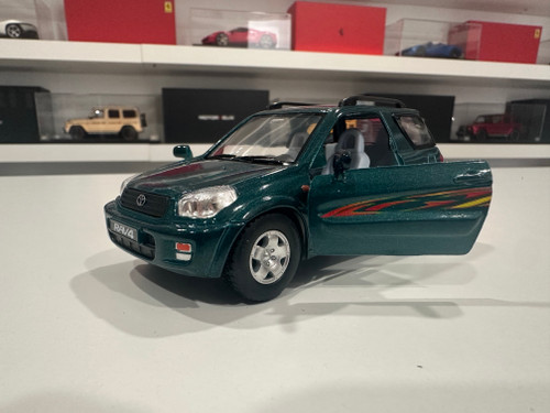1/36 Kinsmart Toyota RAV4 RAV 4 (Green) Diecast Car Model (new no retail box) 1/36 Kinsmart Toyota RAV4 RAV 4 (Green) Diecast Car Model (new no retail box)