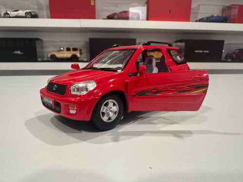 1/36 Kinsmart Toyota RAV4 RAV 4 (Red) Diecast Car Model (new no retail box) 1/36 Kinsmart Toyota RAV4 RAV 4 (Red) Diecast Car Model (new no retail box)