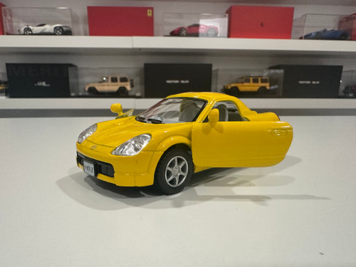 1/36 Kinsmart Toyota MR-2 MR2 (Yellow) Diecast Car Model (new no retail box) 1/36 Kinsmart Toyota MR-2 MR2 (Yellow) Diecast Car Model (new no retail box)