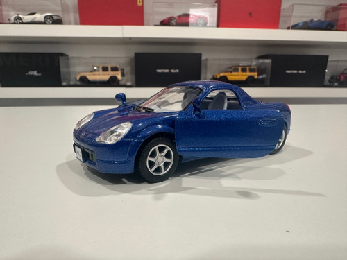 1/36 Kinsmart Toyota MR-2 MR2 (Blue) Diecast Car Model (new no retail box) 1/36 Kinsmart Toyota MR-2 MR2 (Blue) Diecast Car Model (new no retail box)