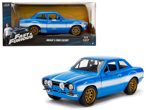 1/18 Ixo 1974 Ford Escort MK1 RS 1600 (White & Blue) Car Model