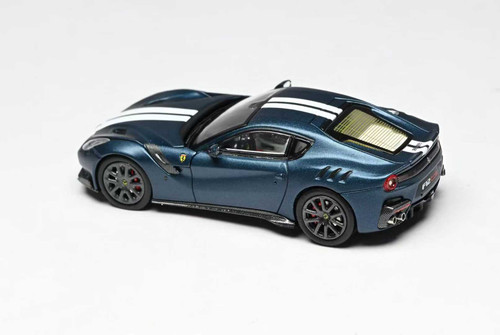 1/64 Stance Hunters Ferrari F12 TDF (Blu Tour De France Metallic Blue) Diecast Car Model 1/64 Stance Hunters Ferrari F12 TDF (Blu Tour De France Metallic Blue) Diecast Car Model