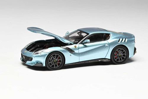1/64 Stance Hunters Ferrari F12 TDF (Ice Blue Metallic) Diecast Car Model 1/64 Stance Hunters Ferrari F12 TDF (Ice Blue Metallic) Diecast Car Model