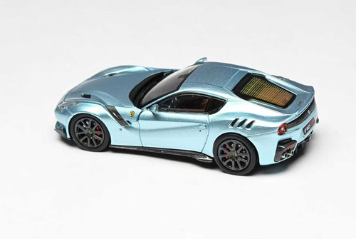 1/64 Stance Hunters Ferrari F12 TDF (Ice Blue Metallic) Diecast Car Model 1/64 Stance Hunters Ferrari F12 TDF (Ice Blue Metallic) Diecast Car Model