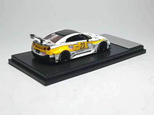 1/64 Model Collect MC Nissan Skyline GT-R GTR R35 LB Silhouette Works GT 35GT-RR 3.0 #23 (Low Wing Version) Diecast Car Model 1/64 Model Collect MC Nissan Skyline GT-R GTR R35 LB Silhouette Works GT 35GT-RR 3.0 #23 (Low Wing Version) Diecast Car Model