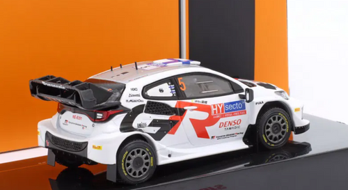 1/43 Ixo 2024 Toyota GR Yaris Rally1 Hybrid #5 4th Rallye Finland Toyota Gazoo Racing WRT Sami Pajari, Enni Mälkönen Car Model 1/43 Ixo 2024 Toyota GR Yaris Rally1 Hybrid #5 4th Rallye Finland Toyota Gazoo Racing WRT Sami Pajari, Enni Mälkönen Car Model