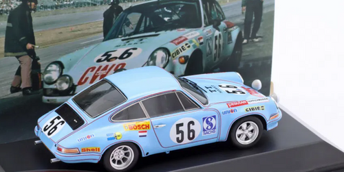 1/43 Dealer Edition 1972 Porsche 911 S 2.5 (ST) #56 (Blue) Car Model 1/43 Dealer Edition 1972 Porsche 911 S 2.5 (ST) #56 (Blue) Car Model