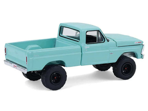 1967 Ford F-100 Custom Pickup Truck Light Blue "Barrett-Jackson" Series 16 1/64 Diecast Model Car by Greenlight