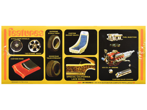 Skill 2 Model Kit Datsun 280ZX Turbo 1/25 Scale Model by AMT
