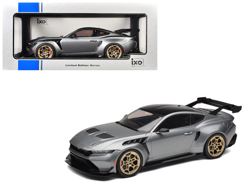 1/18 Ixo 2025 Ford Mustang GTD (Black) Diecast Car Model