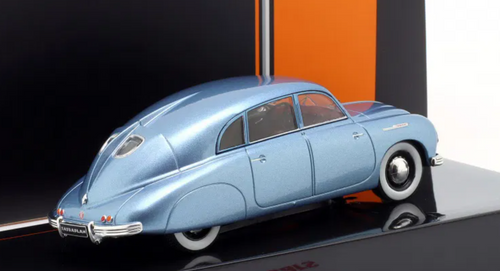 1/43 Ixo 1950 Tatra T600 Tatraplan (Light Blue) Diecast Car Model 1/43 Ixo 1950 Tatra T600 Tatraplan (Light Blue) Diecast Car Model