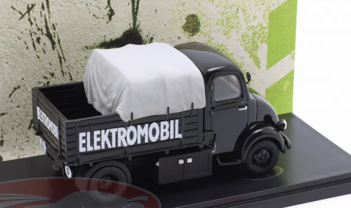 1/43 AutoCult 1944 Skoda Elektromobil (Black) Car Model 1/43 AutoCult 1944 Skoda Elektromobil (Black) Car Model