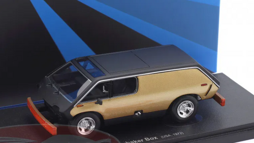 1/43 AutoCult 1972 Brubaker Box (Gold & Black) Car Model 1/43 AutoCult 1972 Brubaker Box (Gold & Black) Car Model