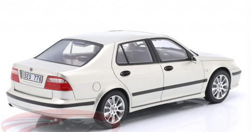 1/18 Cult Scale Models 1998 Saab 9-5 Turbo Aero (Silver Metallic) Diecast Car Model