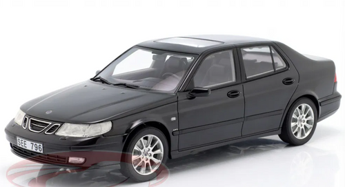 1/18 Cult Scale Models 1998 Saab 9-5 Turbo Aero (Black) Diecast Car Model 1/18 Cult Scale Models 1998 Saab 9-5 Turbo Aero (Black) Diecast Car Model