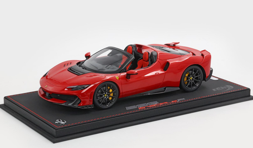 1/18 BBR Ferrari 296 Speciale A (Rosso Corsa Red) Car Model 1/18 BBR Ferrari 296 Speciale A (Rosso Corsa Red) Car Model