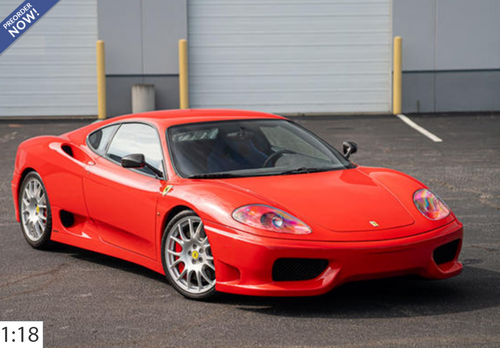 1/18 BBR Ferrari 360 Challenge Stradale (Rosso Corsa Red) Car Model Limited 99 Pieces 1/18 BBR Ferrari 360 Challenge Stradale (Rosso Corsa Red) Car Model Limited 99 Pieces